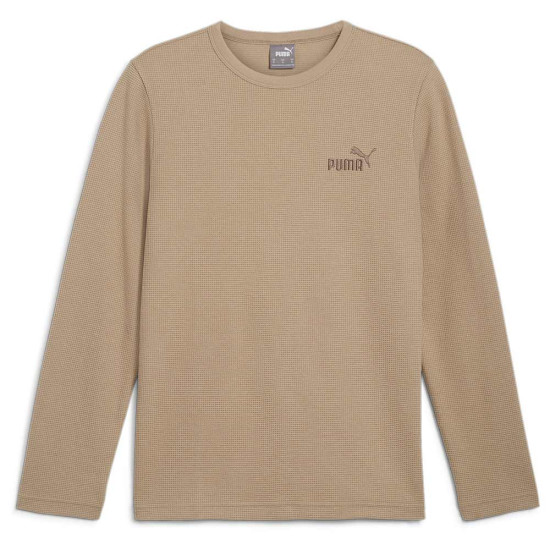 Puma Ανδρική μακρυμάνικη μπλούζα Essential Elevated Waffle Longsleeve Tee